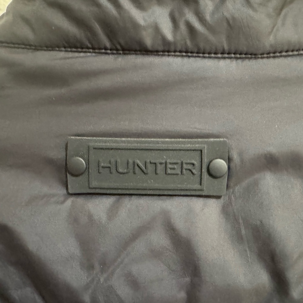 Hunter Black Quilted Women's Jacket Sz 6 - Picture 5 of 10